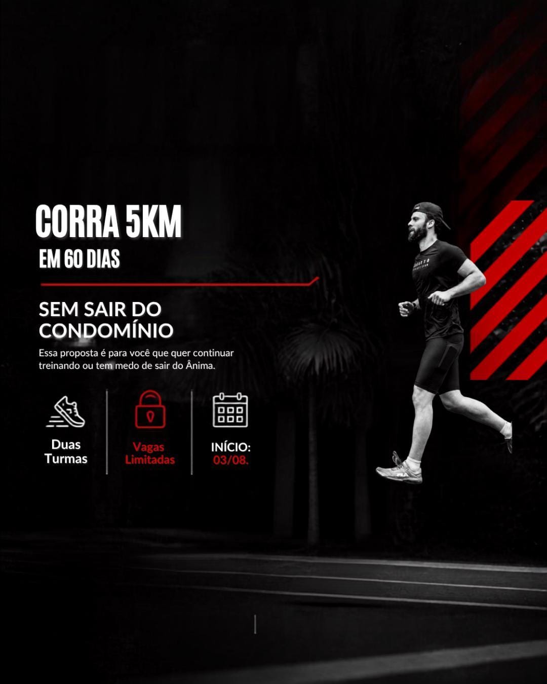 CORRA 5KM EM 60 DIAS EM SEU CONDOMÍNIO
